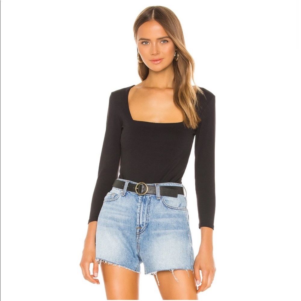 Free People intimately square neck bodysuit